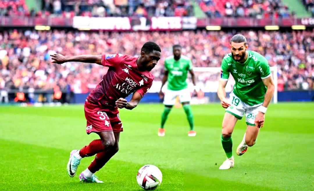 圣埃蒂安击败波尔多，重返法甲胜利赛场